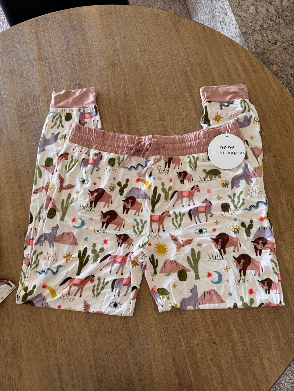 NWT Little Sleepies Wild Frontier Women's Pajama Pants size Medium - Picture 4 of 6